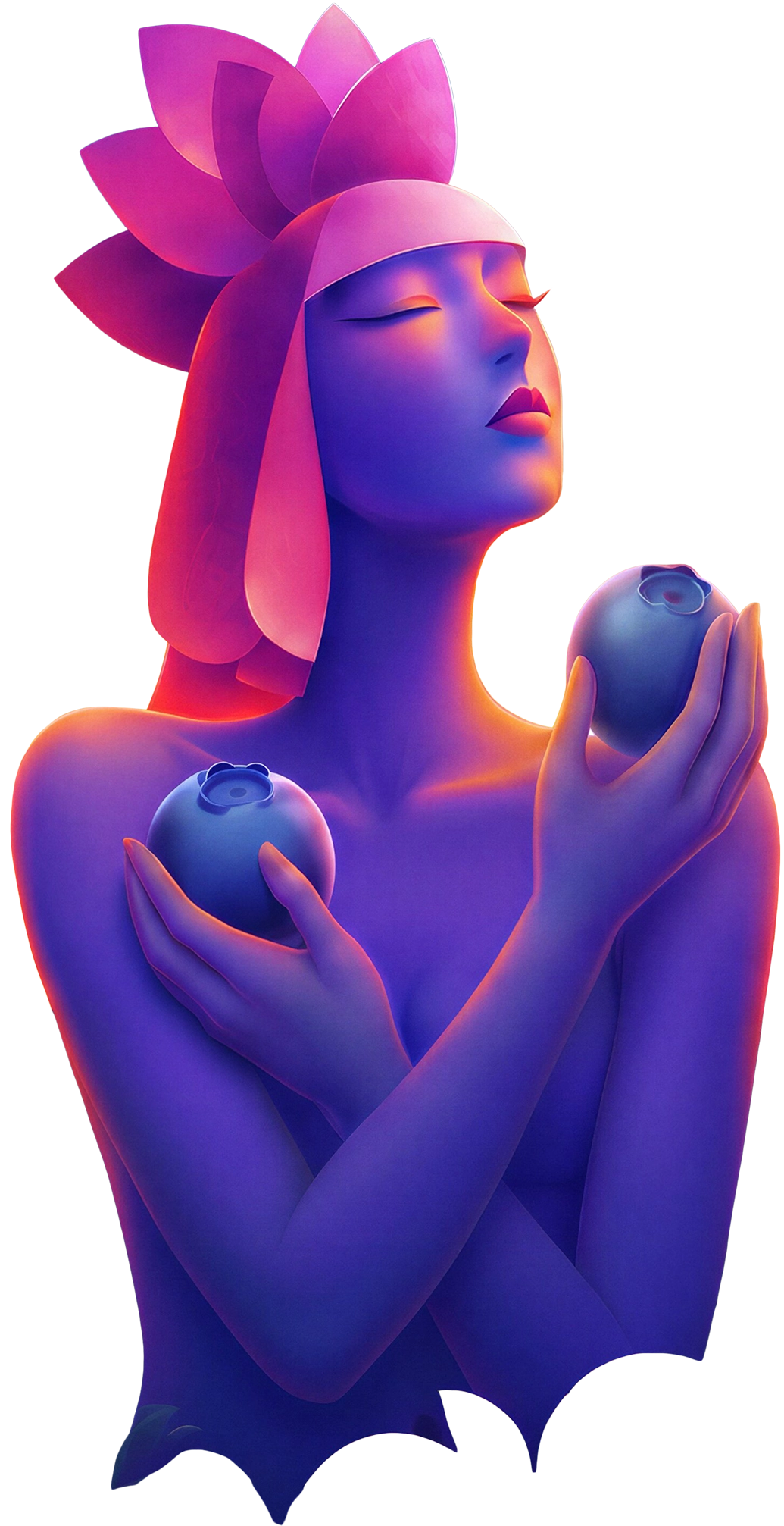 Blueberry goddess