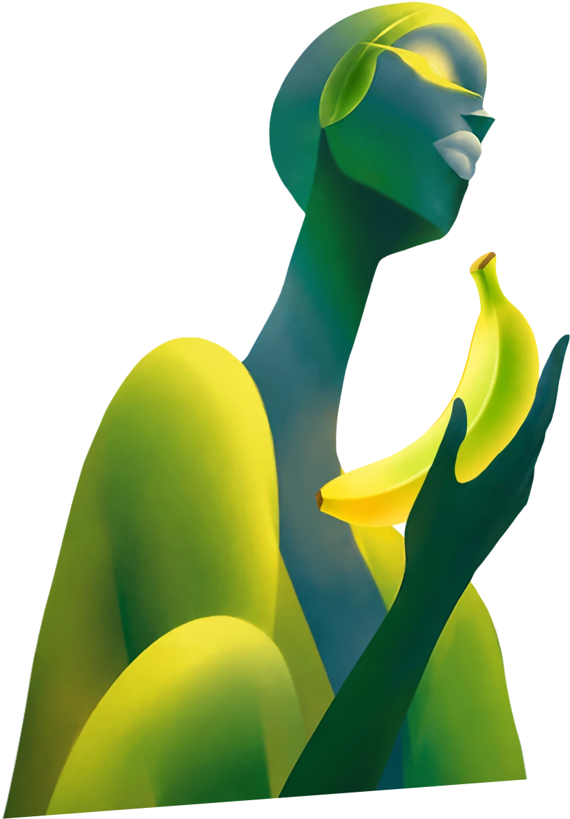 Banana character