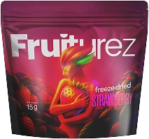 Freeze-dried strawberry package